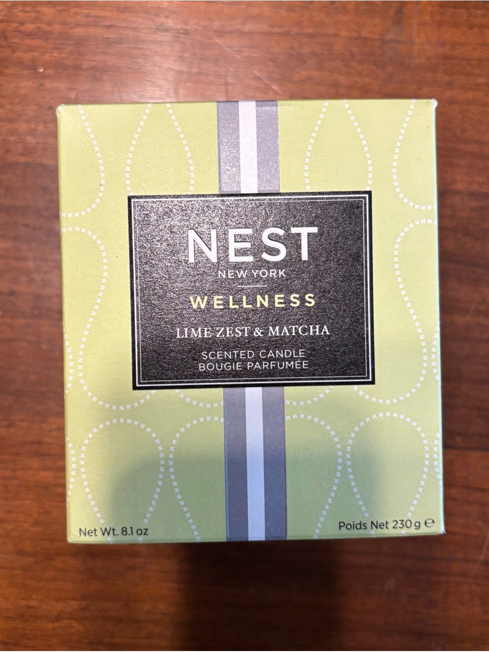 NEST New York Wellness Lime Zest & Matcha Candle 8.1 oz NEW